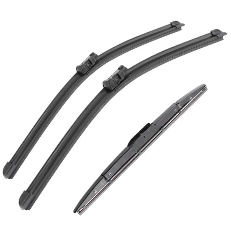 OTOZUM Flachbalkenwischer Kompatibel Mit Cadillac Für SRX 2010 2011 2012 2013 2014 2015 2016 Autowischer Vorne Hinten Wischerbürsten Scheibenwischer Autozubehör(3 PCS) von OTOZUM