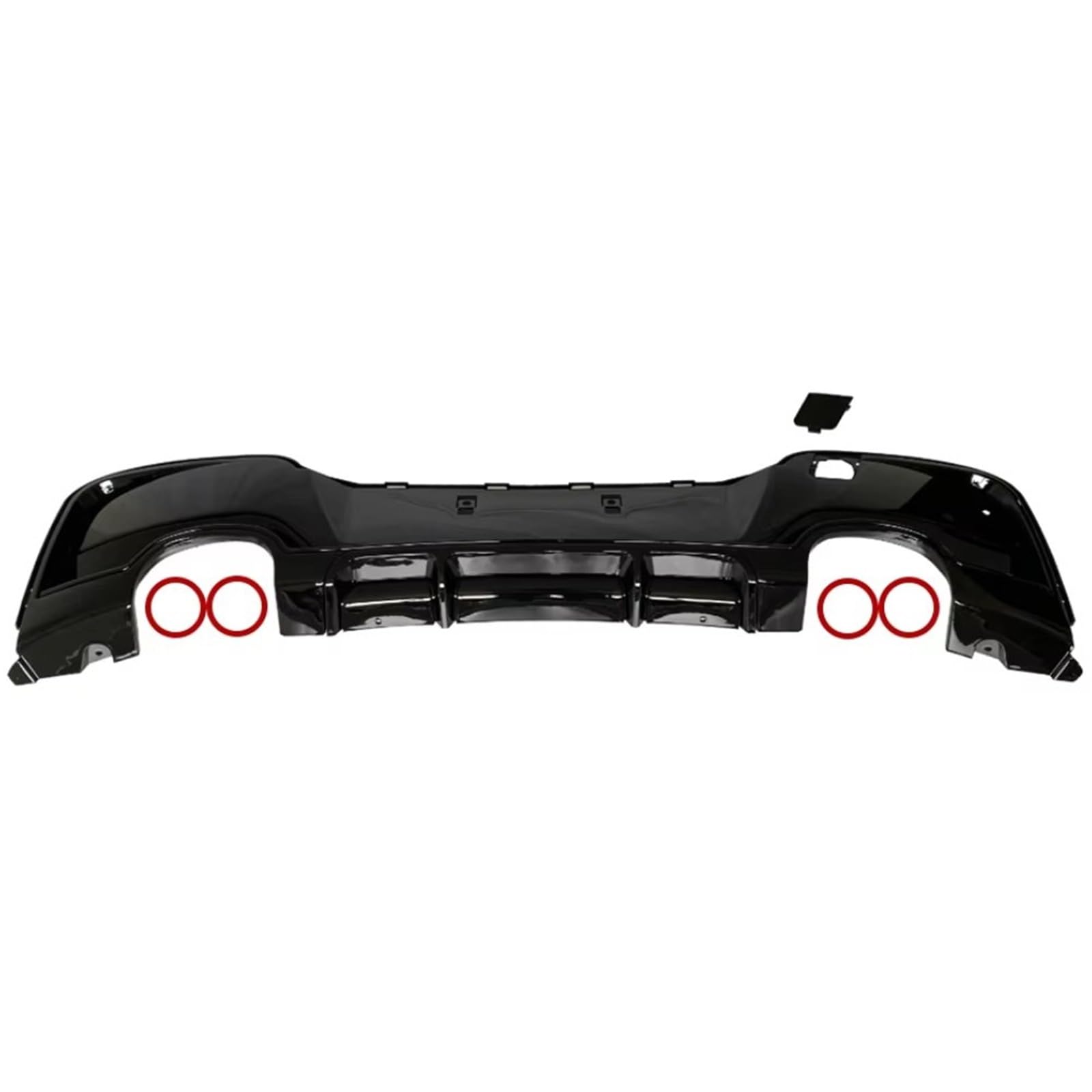 OTOZUM Kofferraumspoiler Kompatibel Mit 1er Für F20 F21 2012 2013 2014 Auto-Heckdiffusor Lippe Stoßstange Heckspoiler Auto-Außenteile(Type 2) von OTOZUM