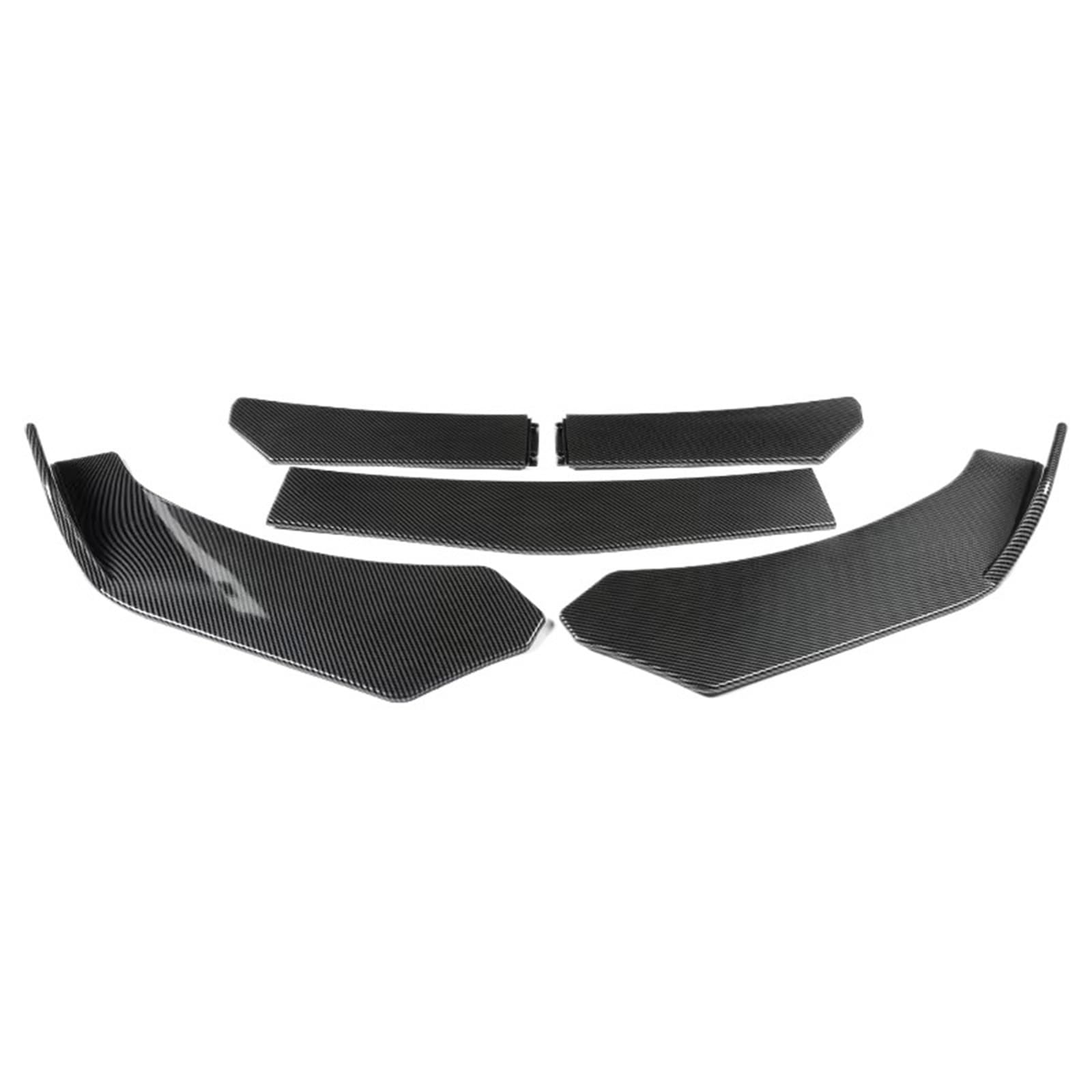 OTOZUM Kofferraumspoiler Kompatibel Mit 4/5-teiliges Auto-Frontstoßstangen-Lippenkörper-Set Spoiler Canard-Splitter Diffusor Auto-Außen-Ersatzteile(Type 4) von OTOZUM