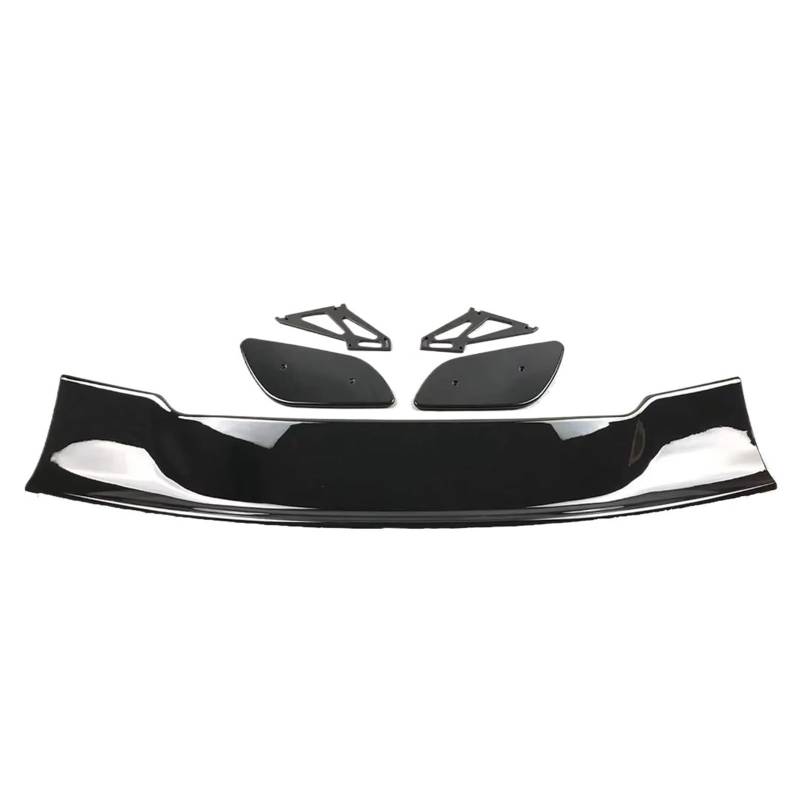 OTOZUM Kofferraumspoiler Kompatibel Mit Auto-Heckspoiler Flügel Kofferraum Lippe Heck Luftabweiser Splitter Body-Kit Auto-Außen-Ersatzteile(Glossy Black) von OTOZUM