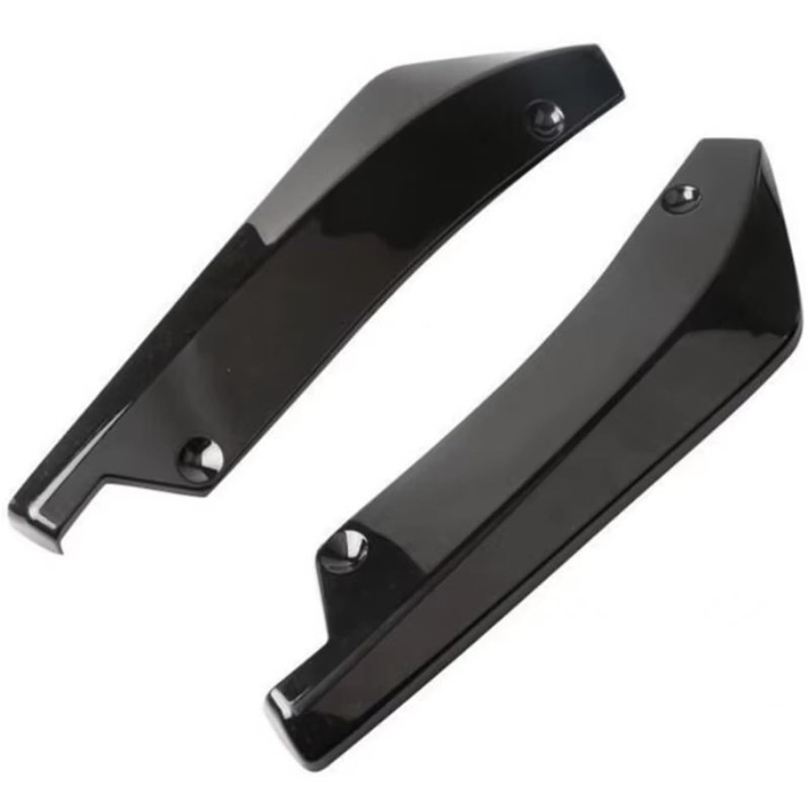 OTOZUM Kofferraumspoiler Kompatibel Mit Für F13 G11 G12 F01 F02 F87 F80 F83 F82 F90 F10M F13M F12M M8 Z4 E89 2 Stück Auto Heckstoßstangenlippenspoilerschutz Styling Dekoration(Black) von OTOZUM