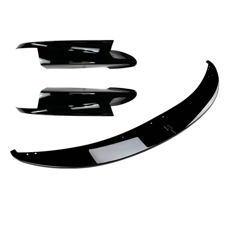 OTOZUM Kofferraumspoiler Kompatibel Mit Für M3 E90 E91 E92 E93 2006 2007 2008 2009 2010 2011 2012 2013 Auto-Frontstoßstange Kinnlippenschutz Spoiler Canards Diffusor(Gloss Black Set) von OTOZUM