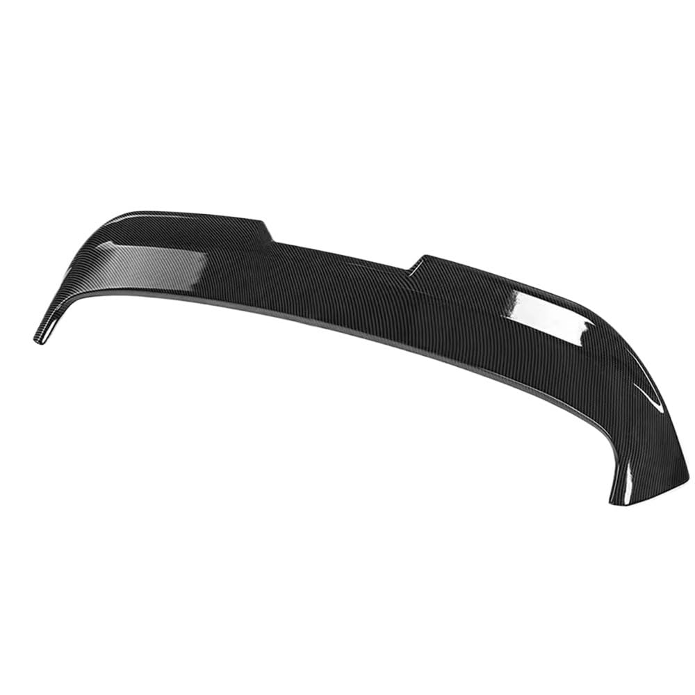 OTOZUM Kofferraumspoiler Kompatibel Mit Vw Für Golf 7.5 MK7 VII R 2015 2016 2017 2018 2019 2020 Auto-Außenteile Dachspoiler Heckklappe Fensterspoiler(Carbon Look 2 gen) von OTOZUM