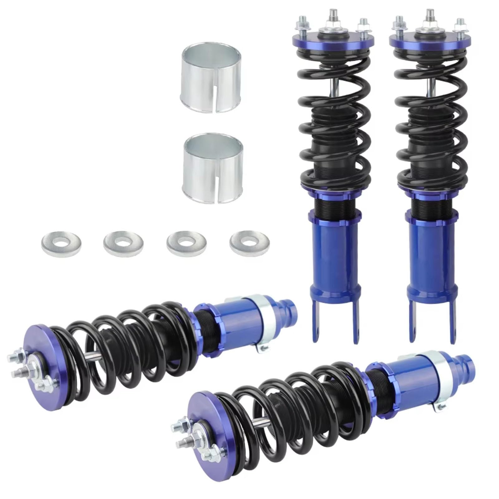 OTOZUM Kompatibel mit Acura Integra 1990 1991 1992 1993 1994 1995 1996 1997 1998 1999 2000 2001 Modifikation Coil Spring Shock Suspension Gewindefahrwerk Stoßdämpfer Höheverstellbar(Blue) von OTOZUM