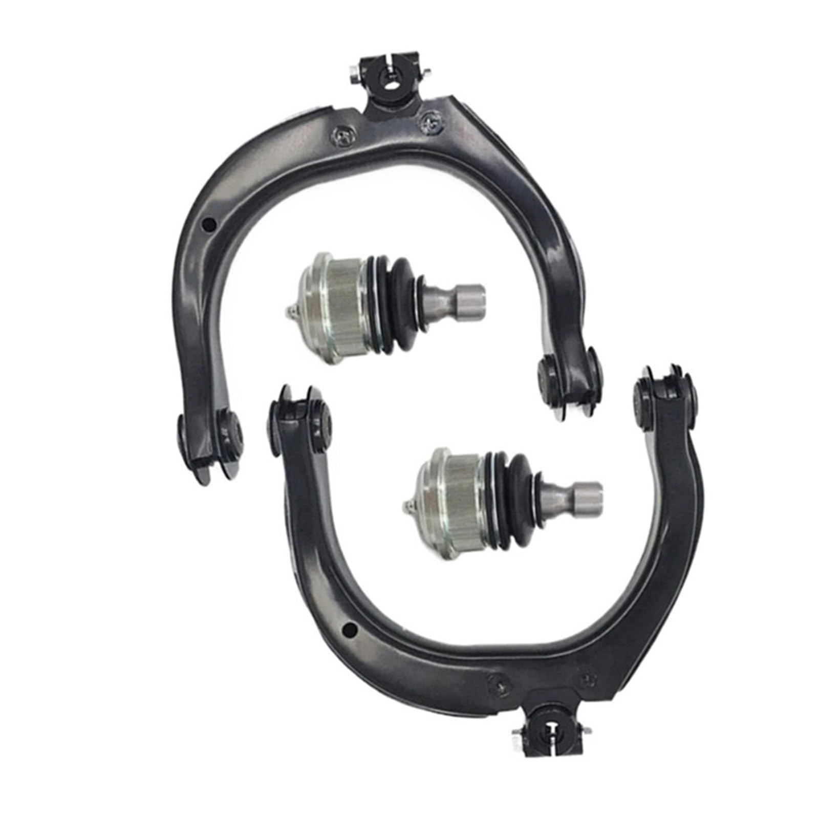 OTOZUM Lenker Radaufhängung Kompatibel Mit Chevrolet Für SSR 2003–2006 Für Trailblazer 2002–2009, Vordere Obere Querlenker, Kugelgelenk-Set, Autoteile K6664, K640294, K640293 von OTOZUM