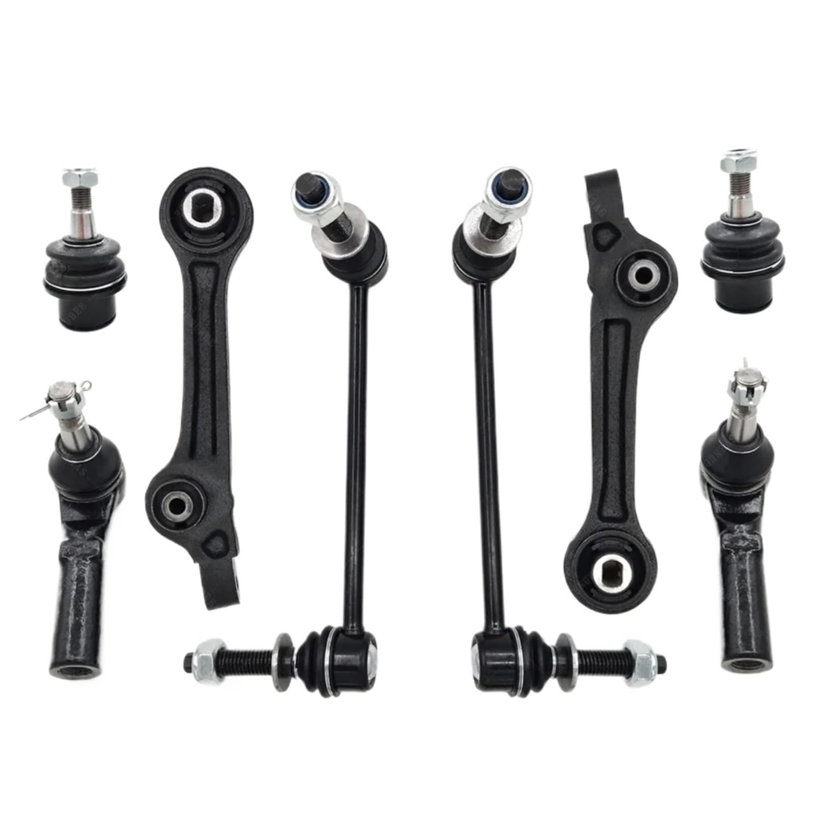 OTOZUM Lenker Radaufhängung Kompatibel Mit Dodge Für Challenger V8 6,2 L 2015–2018, Für Charger V8 6,2 L 2015–2019, Auto-Frontlenker-Stabilisator-Endverbindungs-Kits K010534 K80996 von OTOZUM