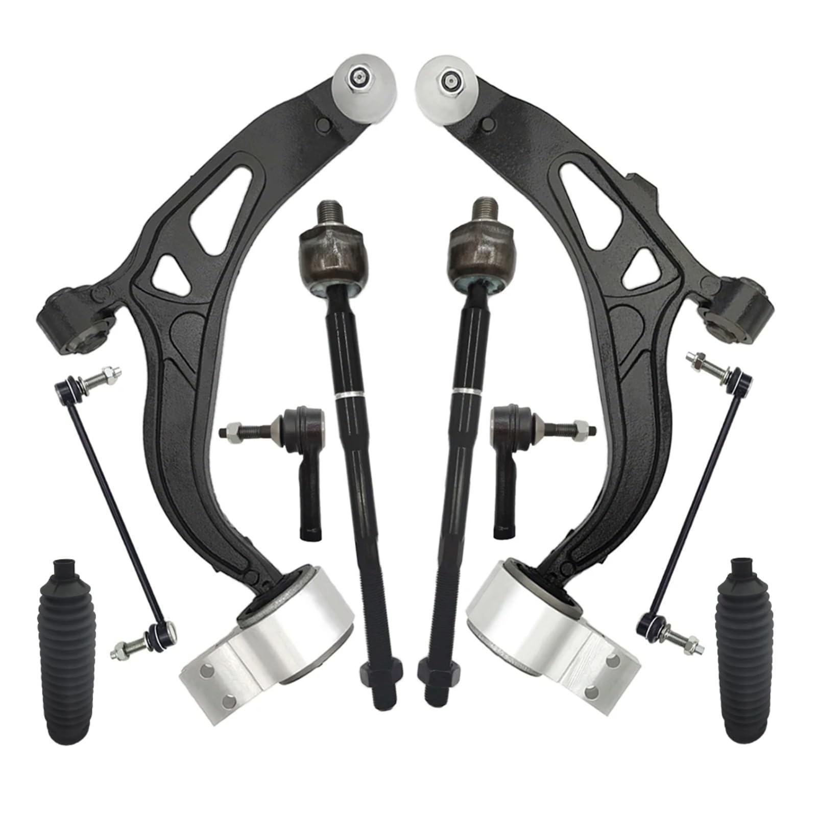 OTOZUM Lenker Radaufhängung Kompatibel Mit Ford Für Explorer 2011-2017 2018 2019 Auto Front Lower Arm Stabilisator Link Spurstange Suspension Kit K750616 K750617 von OTOZUM