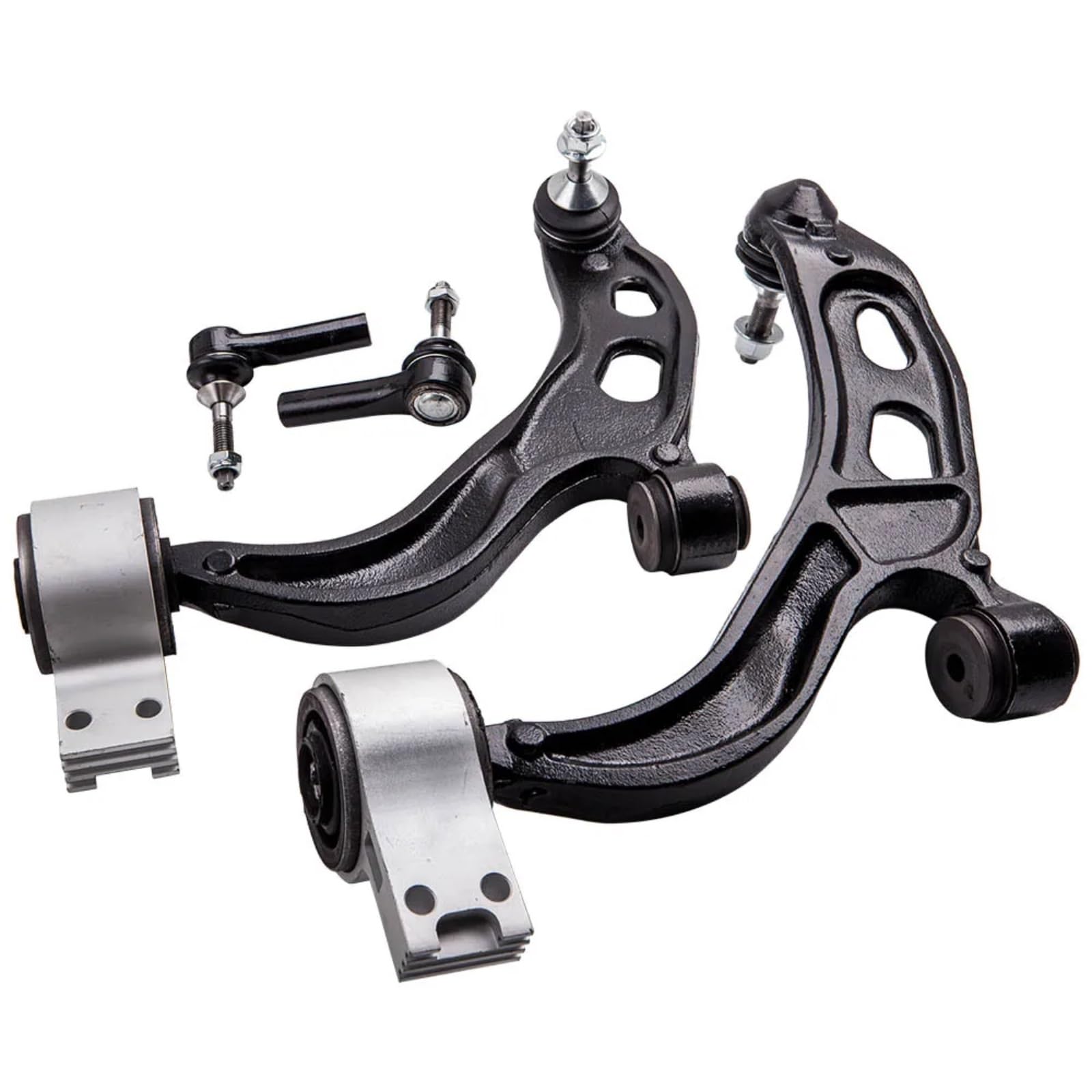 OTOZUM Lenker Radaufhängung Kompatibel Mit Ford Für Flex Für Taurus AWD FWD 2010 2011 2012 4 Stück LH RH Front Lower Arm Spurstangenkopf OEM: MS401122 MS401121 ES800222 von OTOZUM