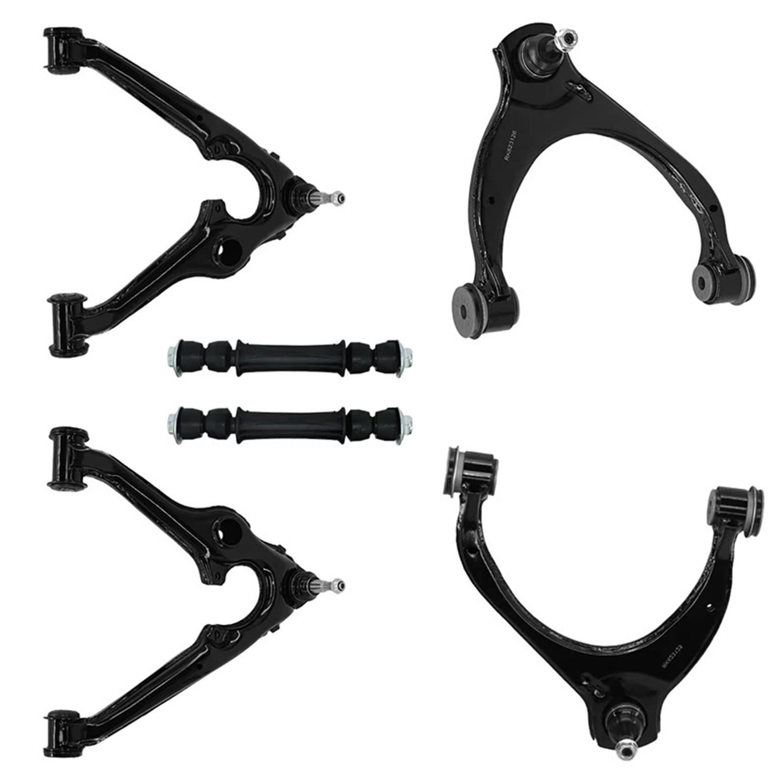 OTOZUM Lenker Radaufhängung Kompatibel Mit GMC Für Sierra 1500 2017 2018 Für Yukon 2017 2018 2019 2020 RK623125 RK623125 6 Stück Auto Front Lower Arm Stabilisator Link von OTOZUM