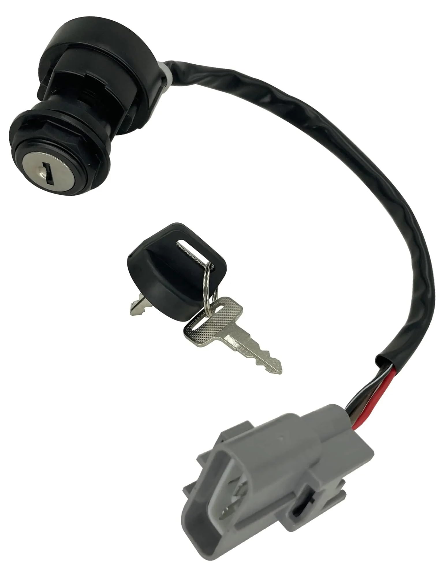 OTOZUM Motorräder Zündschalter Kompatibel Mit Yamaha Für 600 2002 Für 4WD Hunter 2015-2016 Zündschloss Barrel Zylinder Schalter Starter 28P-82510-01-00 von OTOZUM