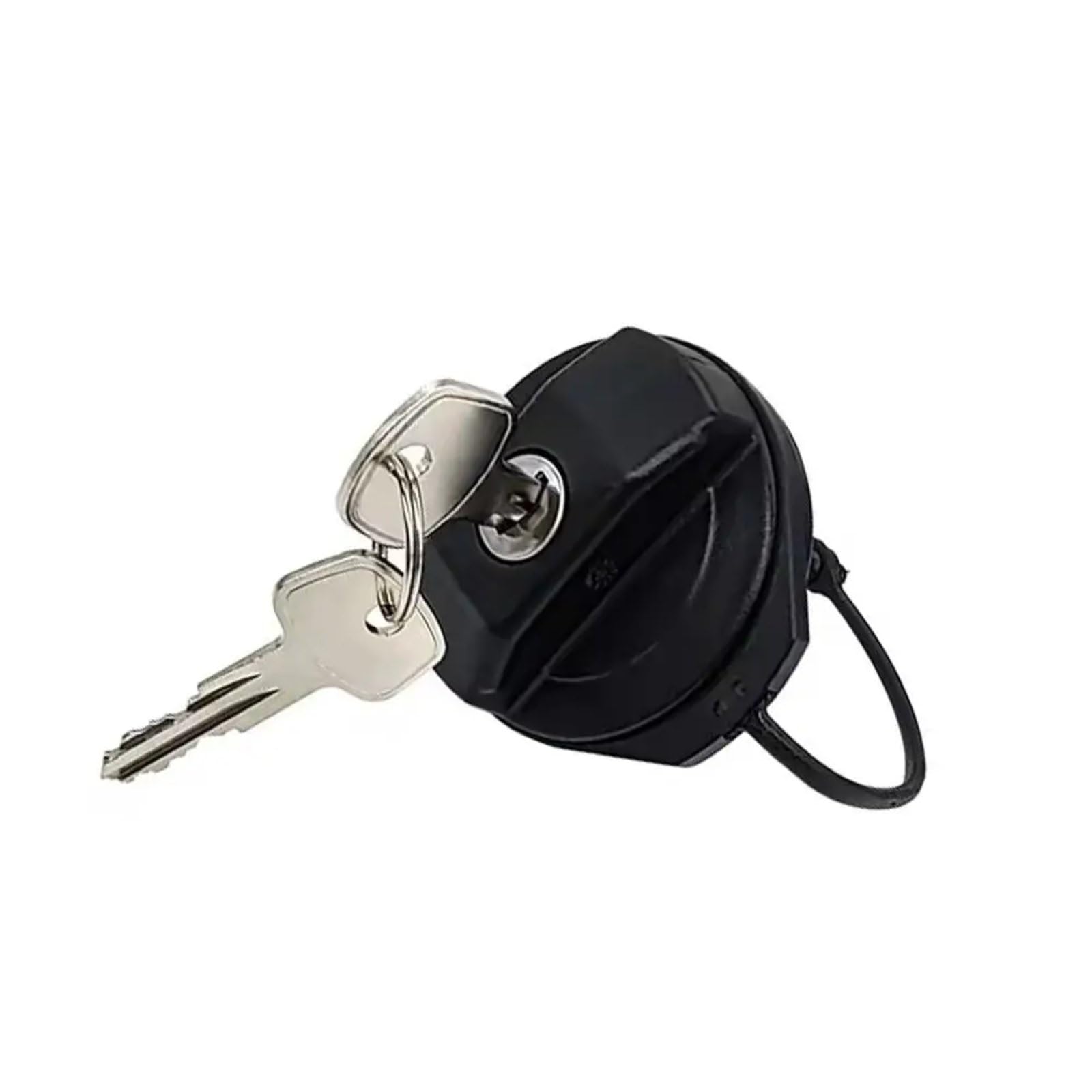 OTOZUM Tankdeckel Kabel Kompatibel Mit Land Für Rover Für Defender 1 Stück Abschließbarer Kraftstofftank-Einfülldeckel Mit Schlüsseln Tankdeckel Kraftstoffzubehör LR032977 von OTOZUM