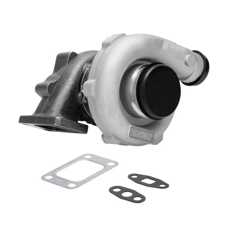 OTOZUM Turbolader T3 T4 T04E .57 A/R Universal 5 Schrauben Turbo Turbolader Für 1,5 L Bis 2,5 L 400 PS T3 Flansch Turbokompressor von OTOZUM