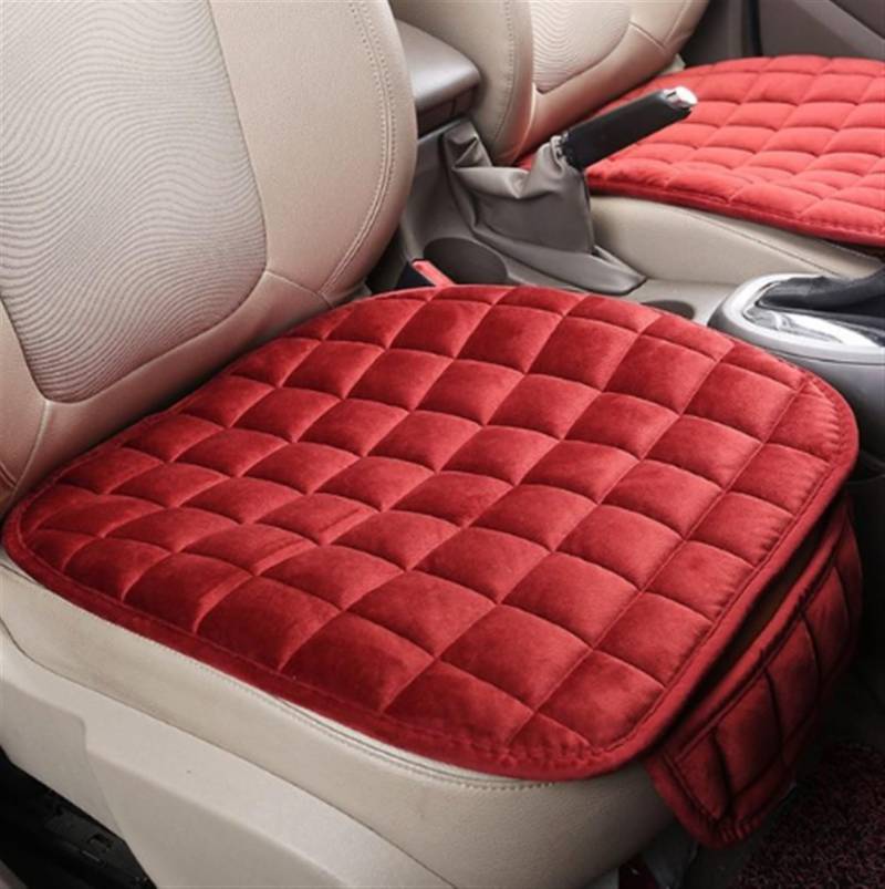 OTOZUM Universal Winter Warme Auto Sitz Abdeckung Kissen Anti-Slip Vorderstuhl Sitz Atmungsaktive Pad Auto Seat Protector Sitzbezüge Für Autos sitzüberzug(3) von OTOZUM