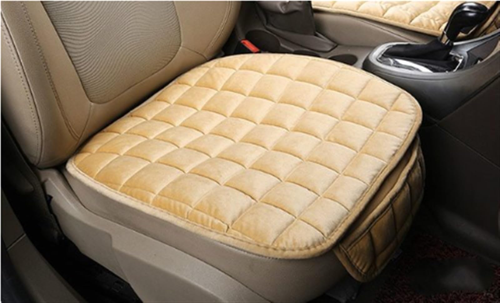 OTOZUM Universal Winter Warme Auto Sitz Abdeckung Kissen Anti-Slip Vorderstuhl Sitz Atmungsaktive Pad Auto Seat Protector Sitzbezüge Für Autos sitzüberzug(6) von OTOZUM