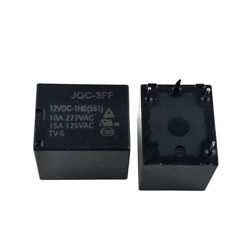 2PCS Power Relay JQC-3FF-12VDC-1ZS JQC-3FF-5VDC-1ZS 24VDC 1HS OTRYVBEHY(JQC-3FF-12VDC-1HS) von OTRYVBEHY