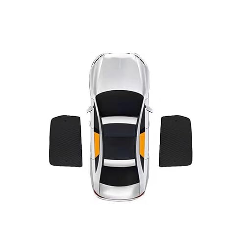 OTTSAN Sonnenschutz Auto für Peugeot 3008, Sonnenblende Auto Netz UV Schutz Autofenster Sonnenschutz Seitenscheibe Privatsphäre Auto Zubehör,Rear 2pcs von OTTSAN