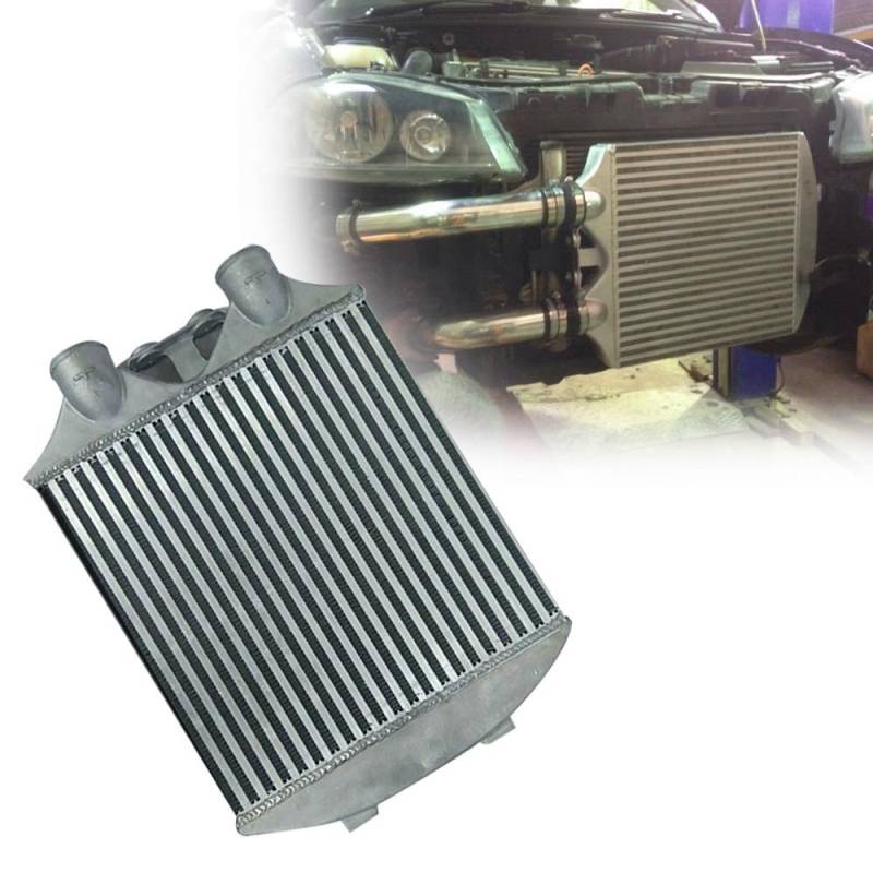 Ladeluftkühler Turbokühler Intercooler, KFZ Auto Einlass/Auslassrohre Stabplatten Turbo Luftkühler, für V W Polo Sko da Fabia Ibiza Mk4 von OU BEST CHOOSE