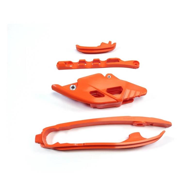 OUCHAO 4Pcs Motorrad Zubehör Kette Slider Brems Schlauch Guide Schaukel Arm Slipper Schutz Protector Kit Fit for A46004042000 23-24(Orange 23-24) von OUCHAO