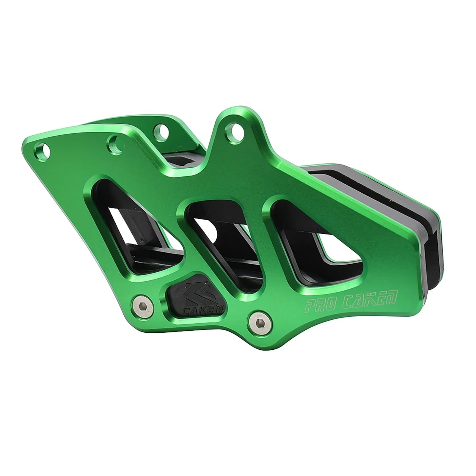 OUCHAO Motorrad CNC Kettenführung Slider Guide Schwinge Roller Fit for KX250F KX450F KX250 KX450 250 450 KX 250F 450F KLX450R 450R(Chain Guide) von OUCHAO