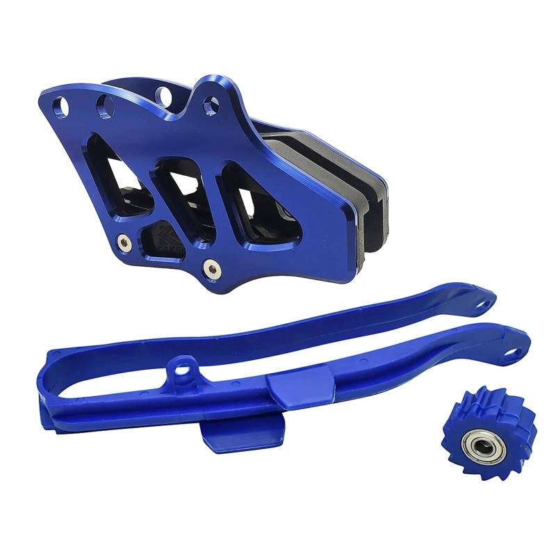 OUCHAO Motorrad Kettenschieberführung Schwingenschutz Kettenradschutz Passend for YZ WR YZ125 YZ250 YZ250F YZ250X YZ450F WR250F(Set) von OUCHAO