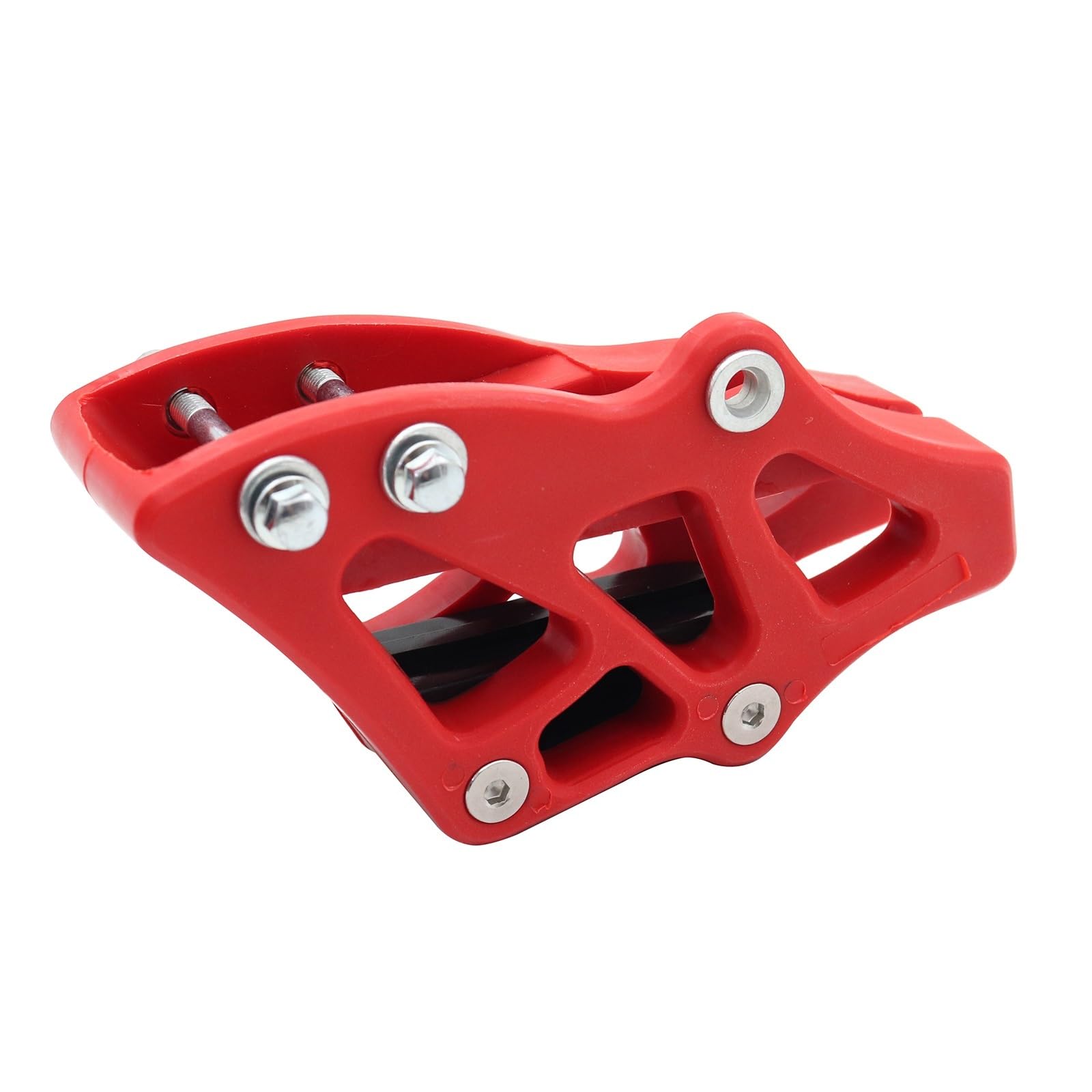 OUCHAO Motorrad Kunststoff Kettenführung Fit for CRF250R CRF450R CRF250X CRF450X CRF 250R 450R 250X 450X CR125R CR250R Universal(Red 30mm) von OUCHAO