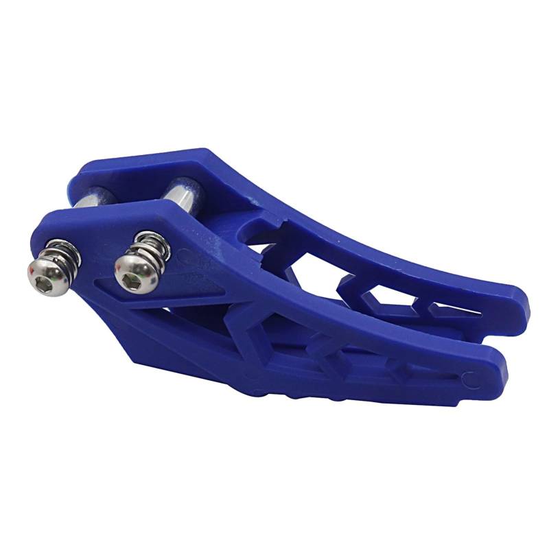 OUCHAO Motorrad Nylon Kettenspanner Kettenführung Schutz Passend for Kayo 110cc 125cc 140cc Pit Dirt Bike Universal Zubehör(Blue) von OUCHAO