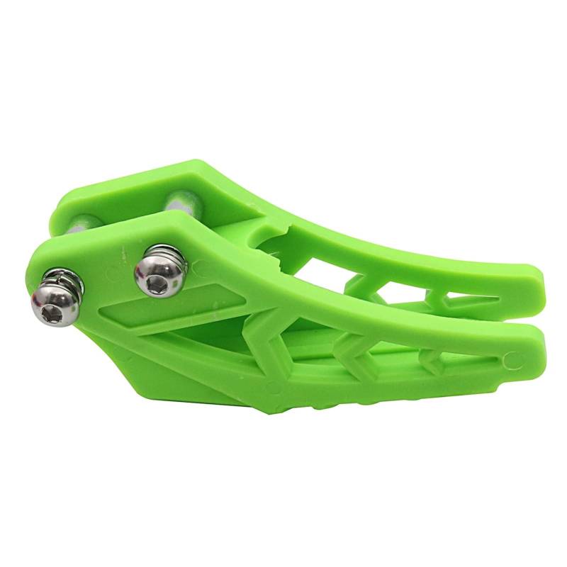 OUCHAO Motorrad Nylon Kettenspanner Kettenführung Schutz Passend for Kayo 110cc 125cc 140cc Pit Dirt Bike Universal Zubehör(Green) von OUCHAO