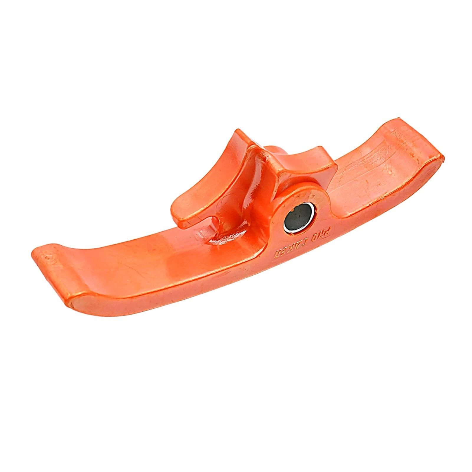 OUCHAO Motorrad Schwinge Kettenschieber Kit + Kettenschutzführung + Bremsschlauchklemme Passend for SX SXF XC XCF FC FX FS TC TX 125 150 250 350(Orange Brake Clamp) von OUCHAO