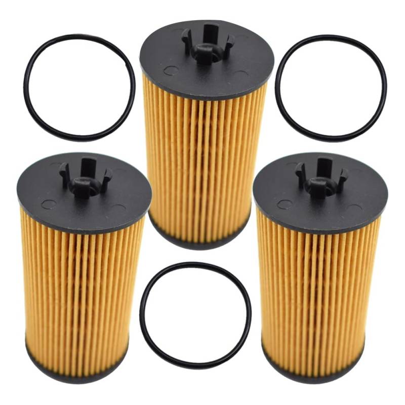 OUHUAN 3X ÖLfilter für Aveo Opel Adam Combo Meriva 93185674 von OUHUAN