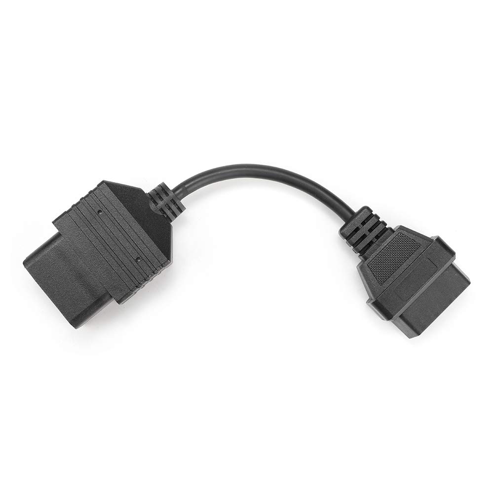 Diagnosestecker, 17 Pin auf 16 Pin OBD2 Diagnosekabel Adapter passend für Toyota von OUKENS