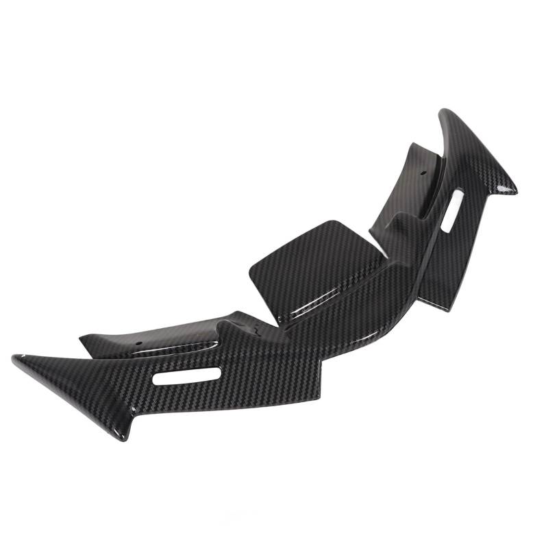 Motorrad-Frontverkleidung Winglet, verschleißfester aerodynamischer ABS-Verkleidungsflügel, Ersatz für Motorradzubehör für YZF R15 V4 2022 und höher(Carbon-Muster) von OUKENS