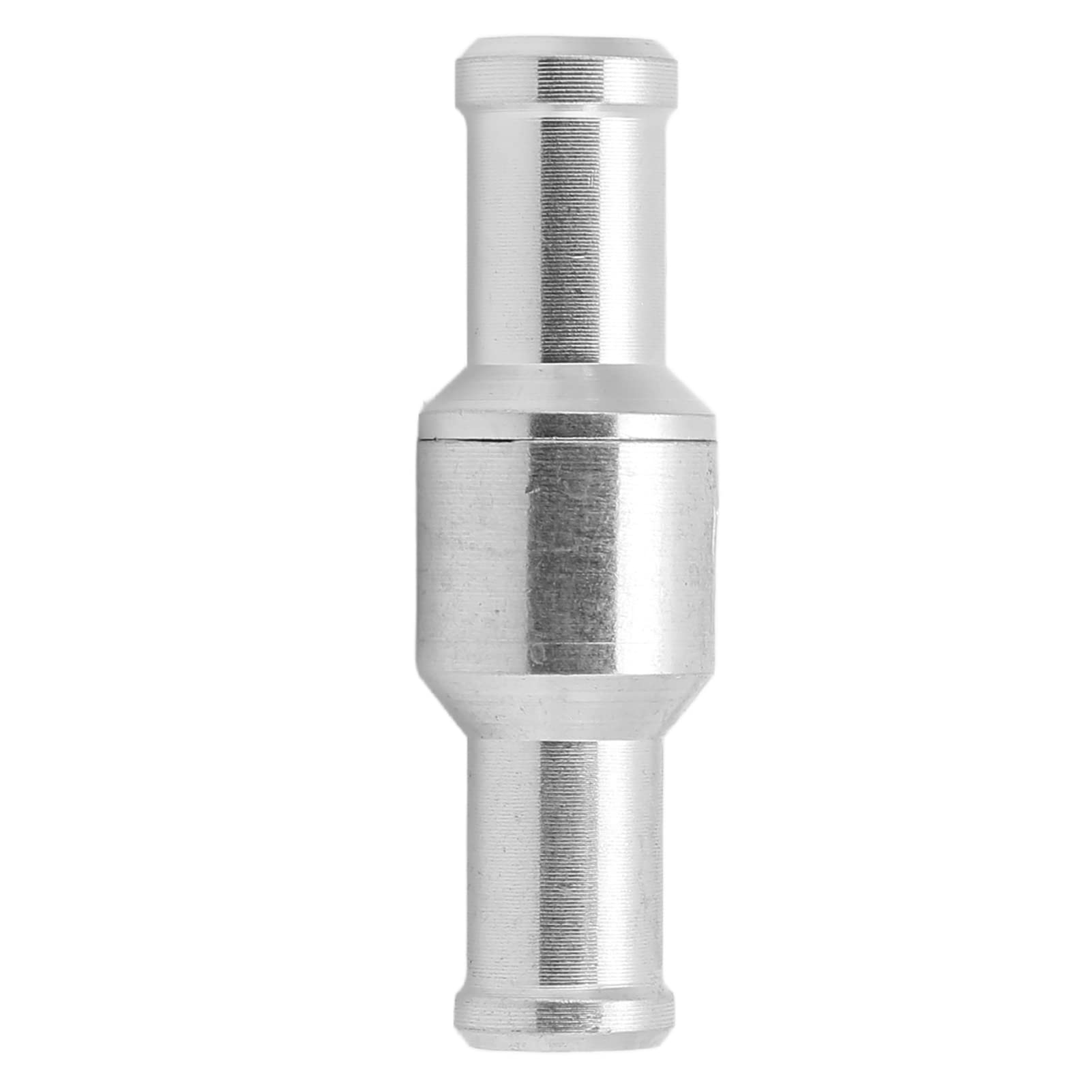 OUKENS Snap-In 1-Wege-Rückschlagventil, Aluminiumlegierung, Silber, für Wasser, Öl, Benzin, Kraftstoffleitung (10mm) von OUKENS