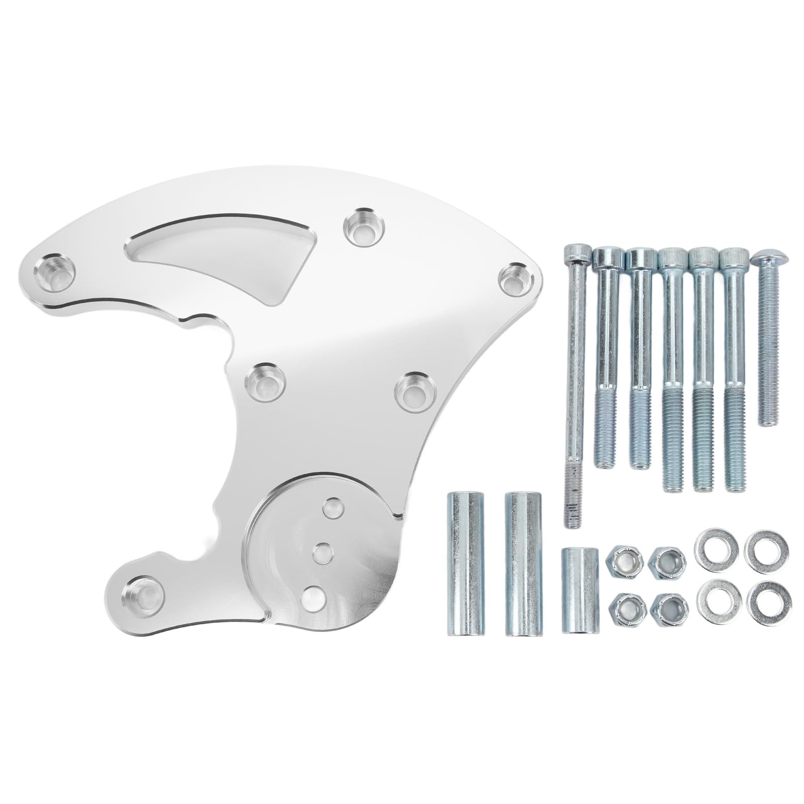 Oukens High Mount AC -Klammer hohe Stabilität AC -Kompressor -Bracket -Kit -Ersatz für LS1 LS2 LS3 LS6 Vortec Truck LQ (Silber) von OUKENS