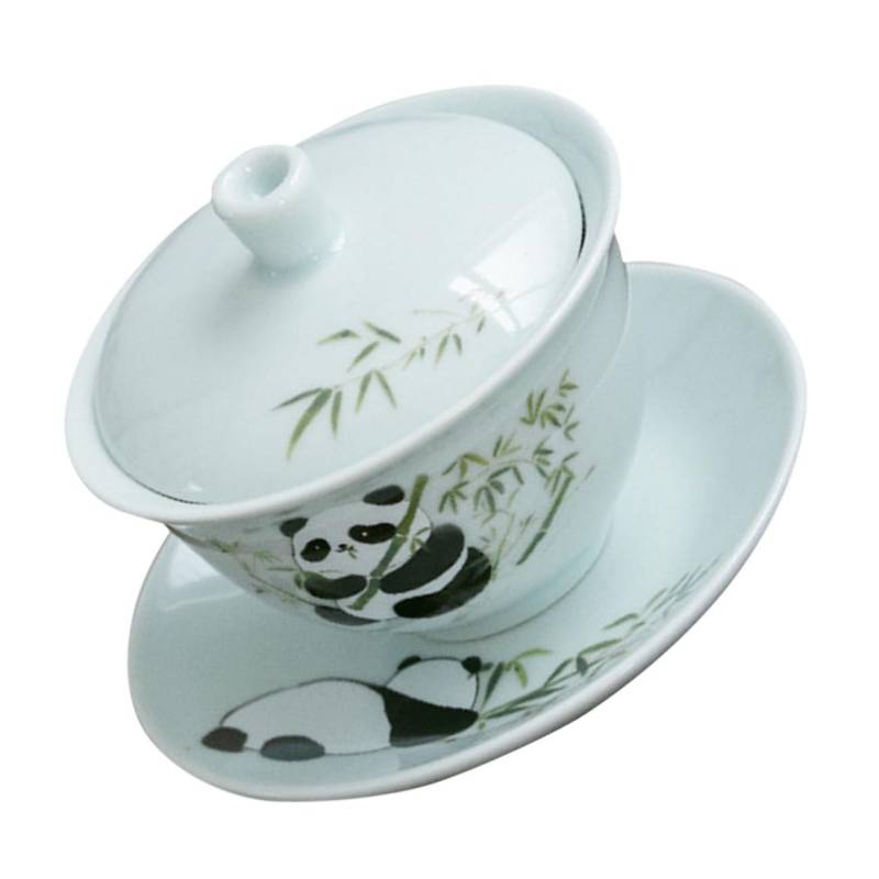 OUNONA 1 Satz Teetasse aus Keramik süße Tasse Teetasse aus chinesischer Keramik Teetassen im chinesischen Stil ästhetische Tassen asiatische Teetassen chinesische teetassen Becher süß von OUNONA