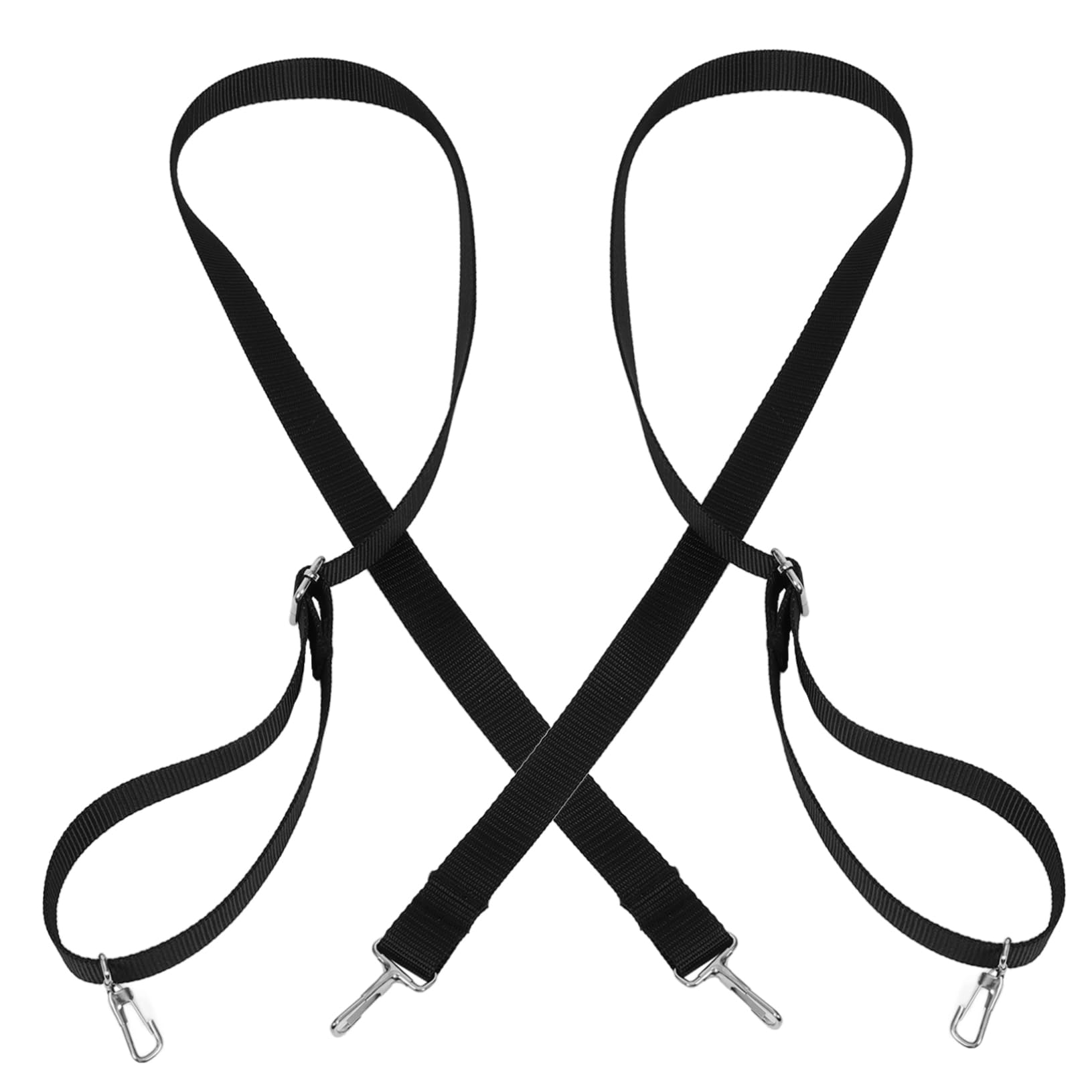 OUNONA 2 STK Befestigungsgurte Für Markisen Paddelgurt Elastische Bungee-seile Elastisches Bungee-Seil Bordriemen Ponton Bungee-seile Zur Befestigung Bausatz Haken Winde Black Legierung von OUNONA