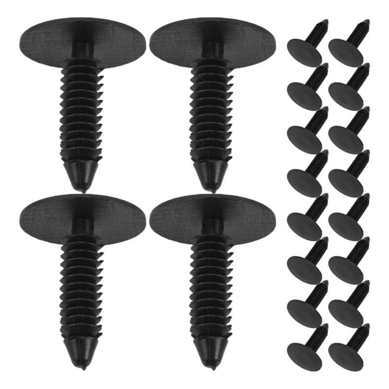 OUNONA 20st Kofferraumclip Stoßstangenschutz-Clips Stoßstangen-Clip-befestigungen Autozubehör-Clips Auto-befestigungsclips Schildbefestigungsclips Auto-Clip-befestigungen Nylon Black von OUNONA