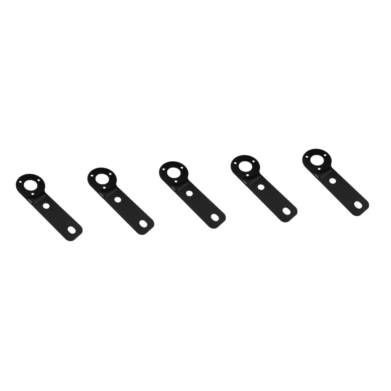 OUNONA 2St Anhängerzubehör umhängelampe pendelleuchte Fahrzeugstecker Adapterstecker autoreisezubehör Halterung für Anhängerkabelbaum 13-Wege-Anhänger-Verkabelungshalterung Eisen Black von OUNONA