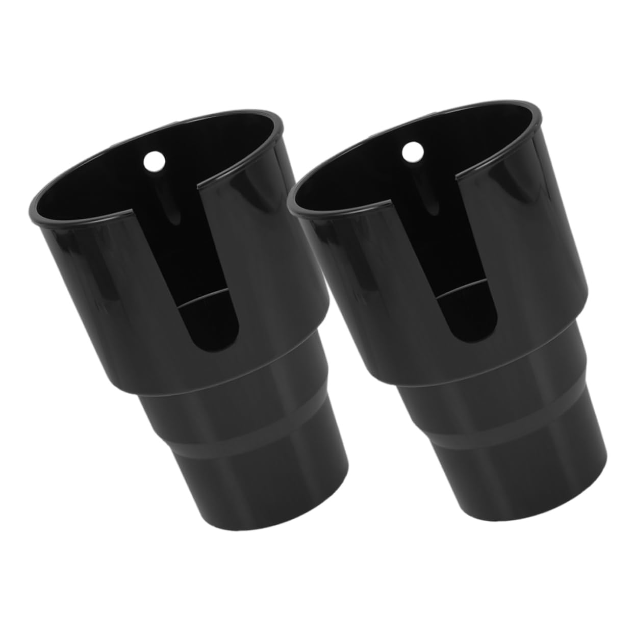 OUNONA 2St Getränkehalter Fahrzeug Cup Holder Becherhalter für Auto Autozubehör für Getränke Auto Innenraum Becherhalter Kaffeetassenhalter LKW-Zubehör Abs Black Wiederverwendbar von OUNONA