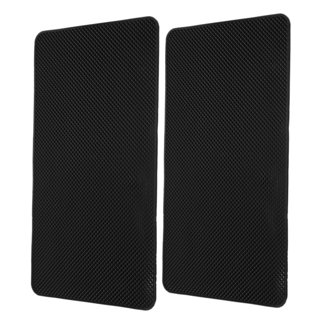 OUNONA 2St rutschfeste Matte Dashboard mat car Interior Accessories Auto-brillenhalter Kofferraummatten für Autos Bindestrich Auto armaturenbrett pad Armaturenbrett-Pad PU-Kleber Black von OUNONA