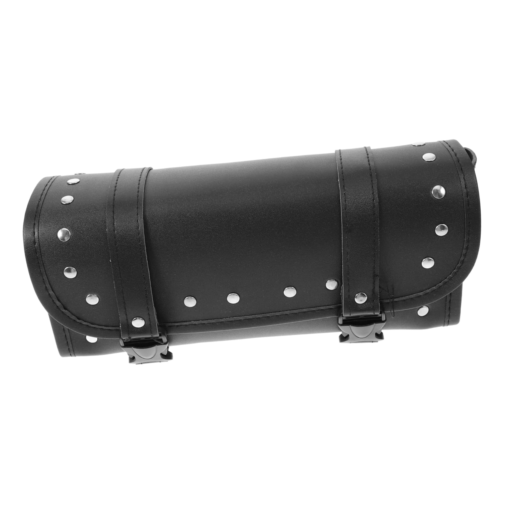 OUNONA 2st -fahrradtasche Satteltaschen Werkzeugtaschen Für Motorräder -gepäcktaschen -tankrucksack Fahrradlenkertasche Telefonhalter Beutel Black Leder von OUNONA