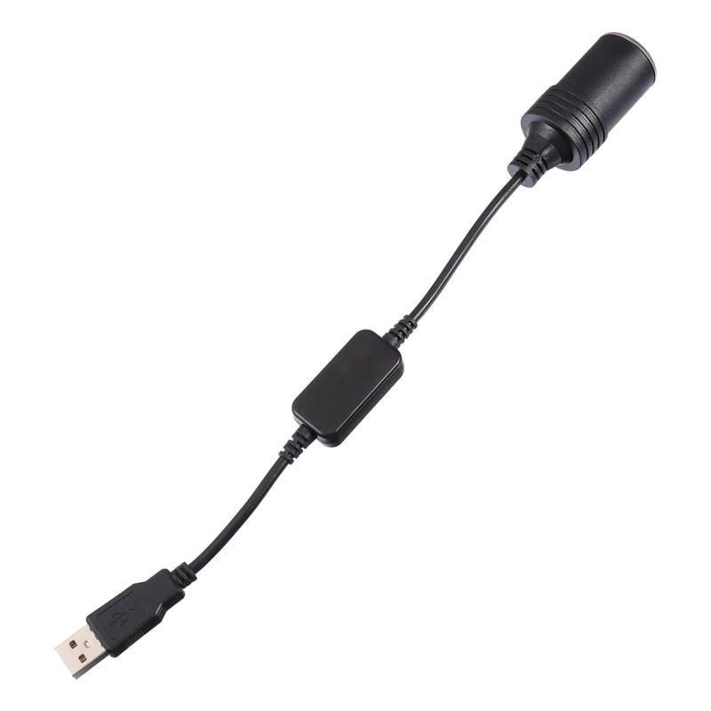 OUNONA 5V USB Zu 12V Zigarettenanzünder Steckdose Adapter Konverter Für Auto Boot Und Camper Kompakter Stromwandler Ideal Für Mobile Geräte Und Notstromversorgung von OUNONA