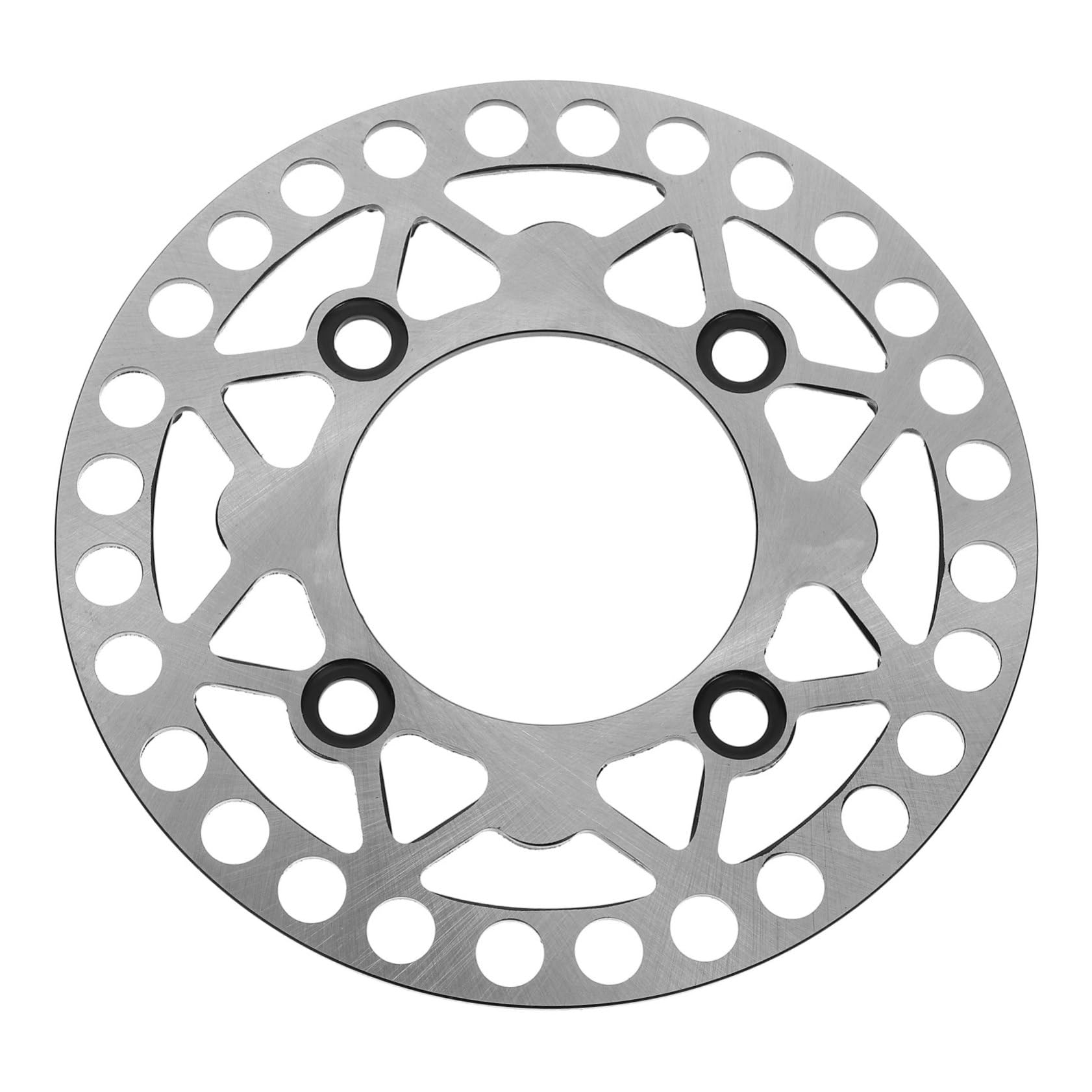 OUNONA Bremsscheibe Rückseite Rotor Bremsbeläge Für Elektroroller Scheibenbremsen Für Bremsbeläge Hinten Mechanische Scheibenbremse Scheibenbremsbeläge Hebel Unterlage Stahl Silver von OUNONA