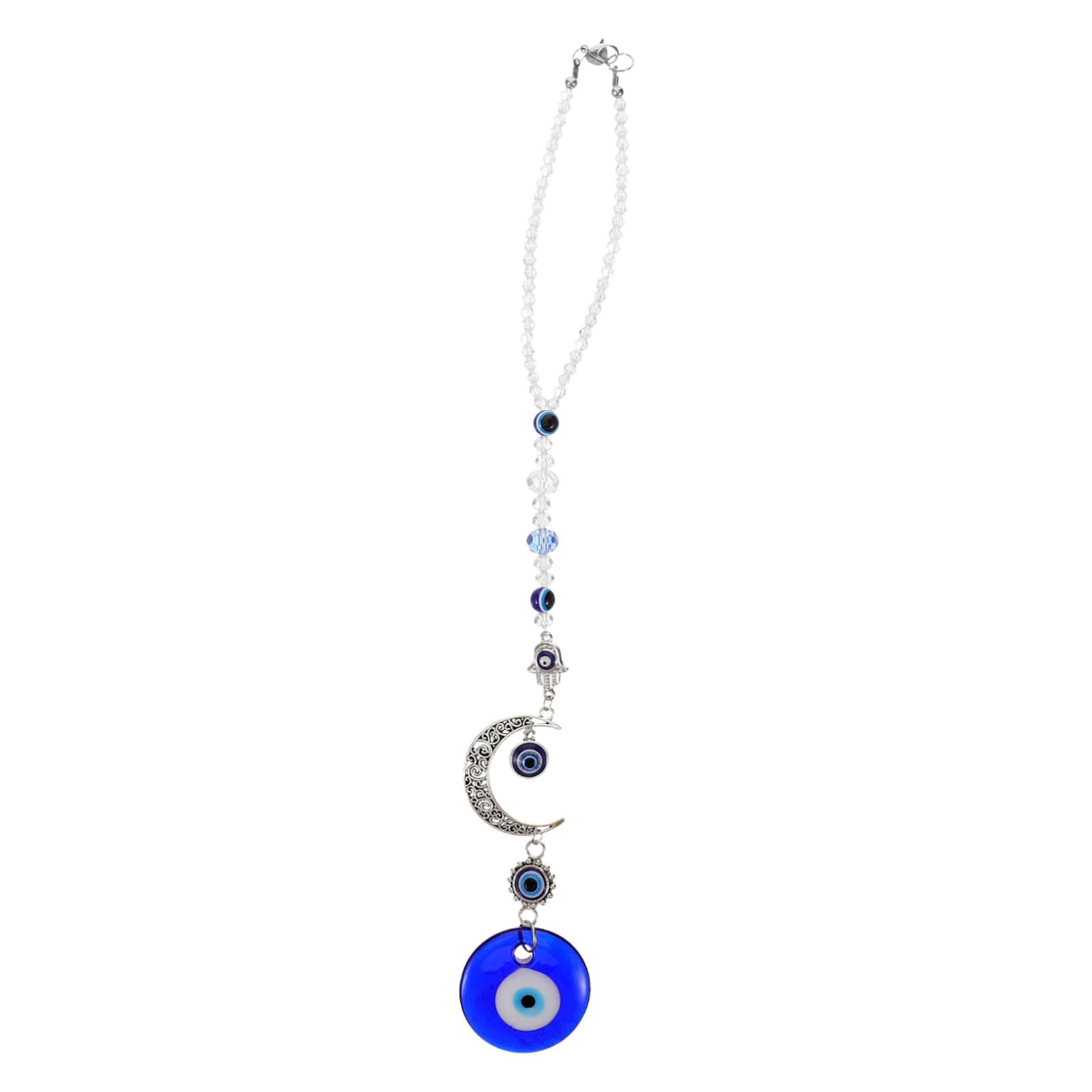 OUNONA Evil Eye Auto Dekoration Rückspiegel Anhänger Ornament Für Auto Innenraum Hängende Zubehör Für Rückspiegel Mit Bösem Blick Design Vintage Stil Auto Accessoires von OUNONA