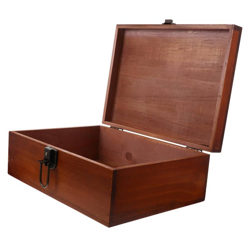 OUNONA Kasten Japanische Retro- aus Holz Kiste aufbewahrungskorb Holzschachtel schubladentrenner schmuckkästchen Ohrringe Organizer für Frauen Ohrring-Organizer-Fach von OUNONA