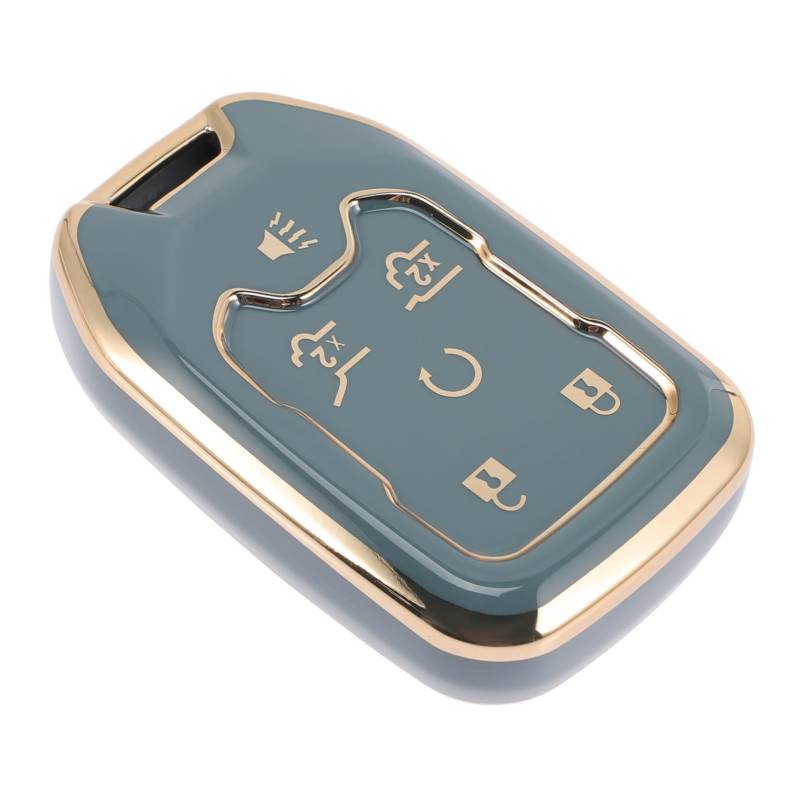 OUNONA Keyless Remote Halter Für Autoschlüssel Hülle Für Colorado Und Schlüssel Elegantes Design Mit Goldenen Akzenten Schutz Und Stil Für Ihr Fahrzeug von OUNONA