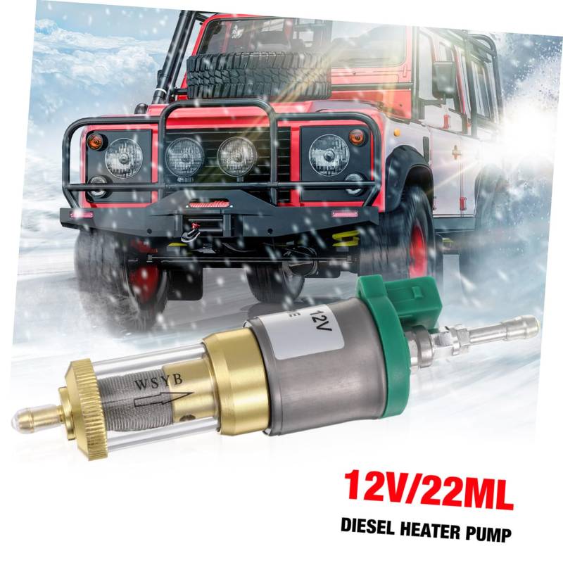 OUNONA beheizt dieselpumpe Benzin Pumpe pkw standheizung kfz heizlüfter fuel pump Universelle Autoheizungspumpe Benzinpumpe Kraftstoffdosierpumpe elektrische Zapfsäule auto versorgung Abs von OUNONA