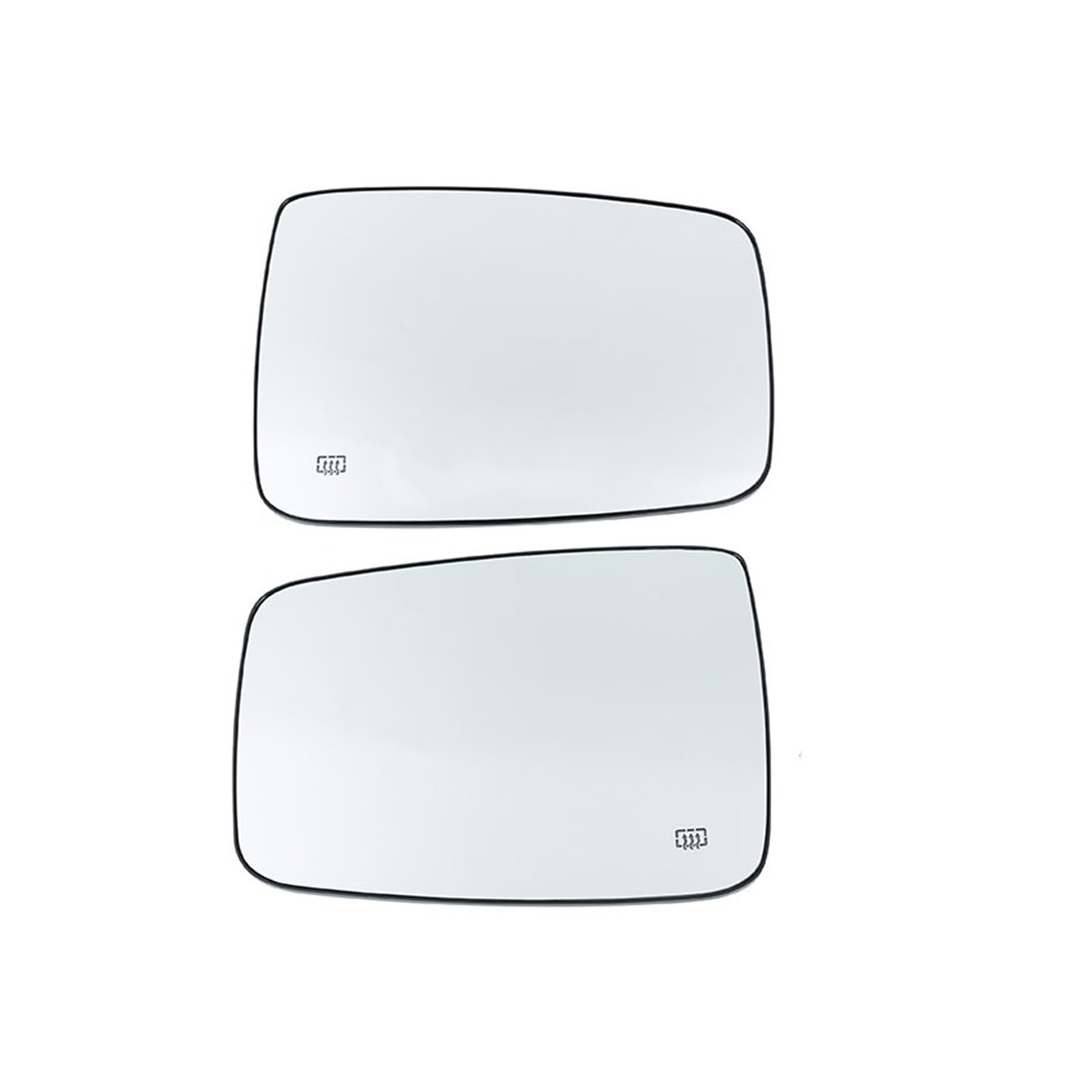 Außenspiegel Glas Für Dodge Für Ram 1500 2009-2019 2500 2012-2019 Links/Rechts Seite Rückspiegel Glas Ersatzspiegel(1 Paar) von OUVECR