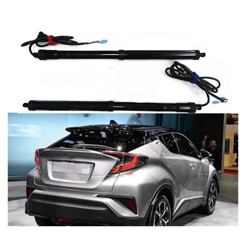 Elektrisch Gasfeder Heckklappe Dämpfer Für Toyota Für CHR 2018 2019 2020 2021 2022 Auto Schwanz Tor Smart Elektrische Heckklappe Lift Kit Power Heckklappe(No Kick Sensor) von OUVECR