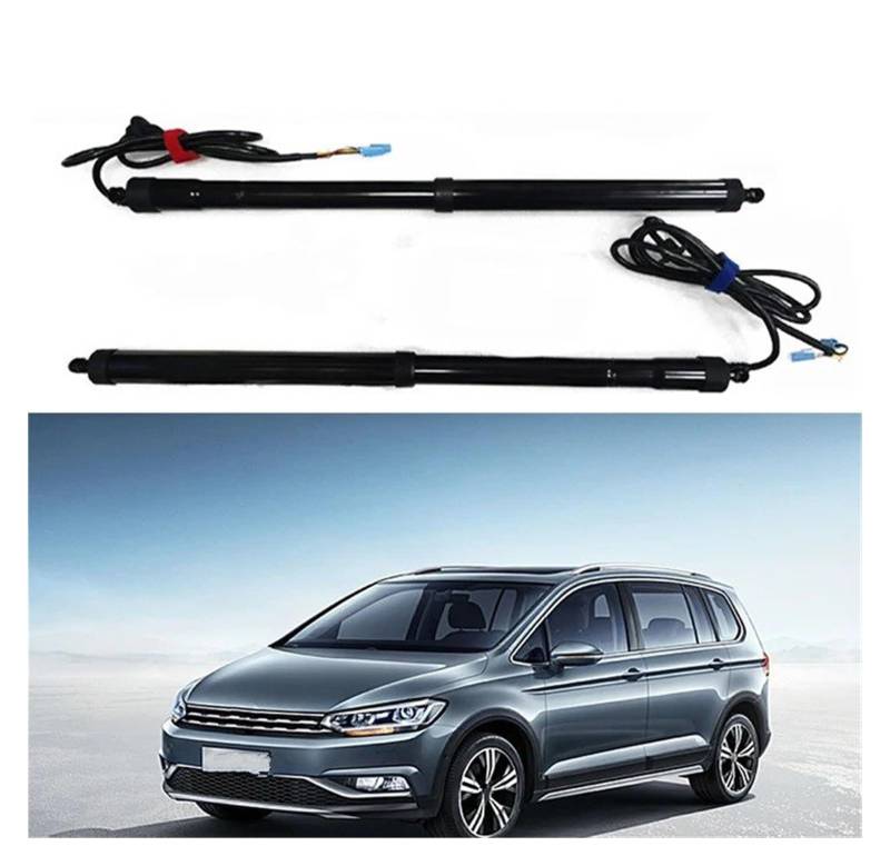 Elektrisch Gasfeder Heckklappe Dämpfer Für VW Für Touran L 2016 2017 2018 2019 2020 2021 2022 2023 Power Stamm Lift Elektrische Heckklappe Gas Strut(with Kick Sensor) von OUVECR