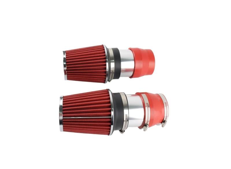 Lufteinlassschlauch Für Benz C300 C350 3.0L 3.5L V6 2008-2012 Racing Short Ram Air Intake Kit & Filter Ansaugschlauch(Red filter) von OUVECR